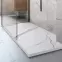 Vanička obdĺžniková Magnum Carrara White 80x100x2,5 Rea K7004,10