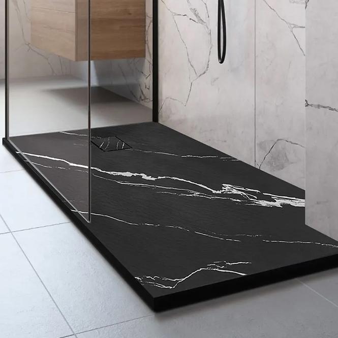 Vanička obdĺžniková Magnum Carrara Black 80x100x2,5 Rea K7007