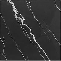 Vanička štvorcová Magnum Carrara Black 90x90x2,5 Rea K7008
