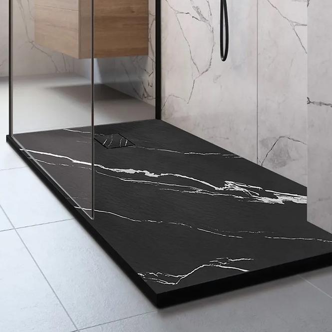 Vanička obdĺžniková Magnum Carrara Black 90x120x2,5 Rea K7009