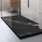 Vanička obdĺžniková Magnum Carrara Black 90x120x2,5 Rea K7009,7