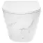 Závesná WC misa Carlos duroplast/Flat/Zm Nature Marble,2