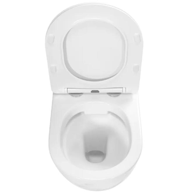 Závesná WC misa Carlos duroplast/Flat/Zm Nature Marble