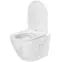 Závesná WC misa Carlos duroplast/Flat/Zm Nature Marble,5