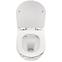 Závesná WC misa Carlos duroplast/Slim/Zm Lava Shiny ,4