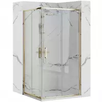 Sprchový kút Punto Gold 80x80 Rea-K6441  
