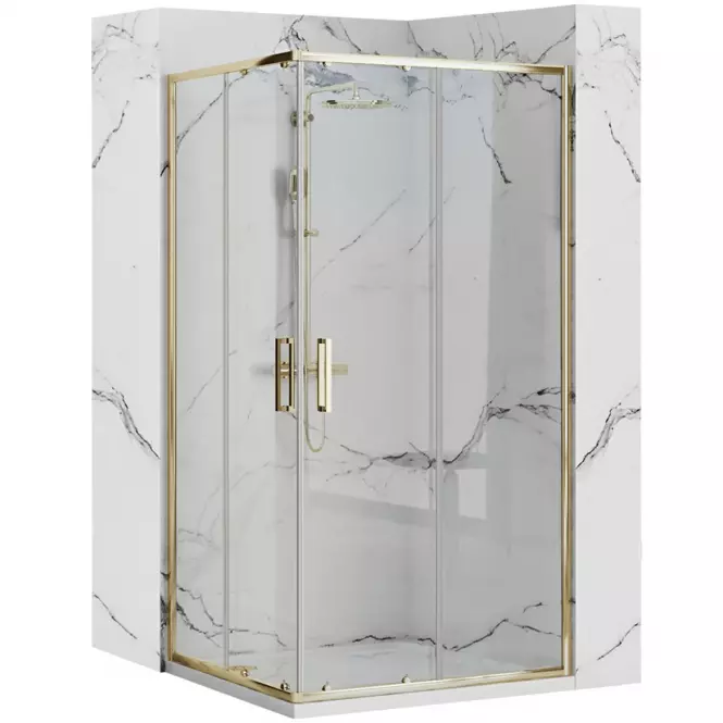 Sprchový kút Punto Gold 80x80 Rea-K6441  