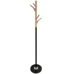 Vešiak Kovový 9463 Wooden čierna/prírodná
