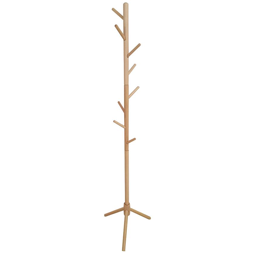 Drevený vešiak 9462 Wooden prírodný