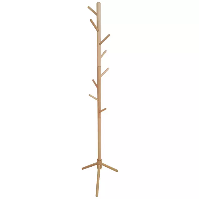 Drevený vešiak 9462 Wooden Prirodzené
