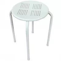 Taburetka DR-N-656 Felipe 10892 biela