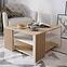 Konferenčný stolík 80x80 Zaandam dub artisan/biely,5