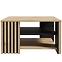 Konferenčný stolík 80x80 Zaandam dub artisan/čierna,4