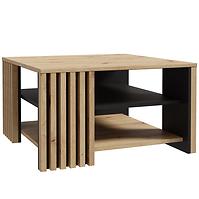Konferenčný stolík Zaandam dub artisan/čierna