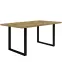 Stôl Tarazjus 160 cm TBLT442-D78-904 artisan/čierny