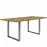 Stôl Tarazjus 180 cm TBLT443-D78-941 artisan/stal