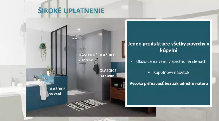 V33 Farba Renovácia Kúpeľňa a keramická dlažba svetlosivá 750 ml,3