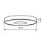 Stropnica VAND 37327 LED 39CM 17.5W NW B,3
