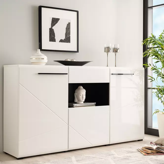 Komoda Trentino 3k Biela 11008657