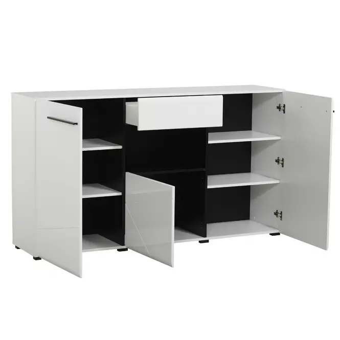 Komoda Trentino 3k Biela 11008657