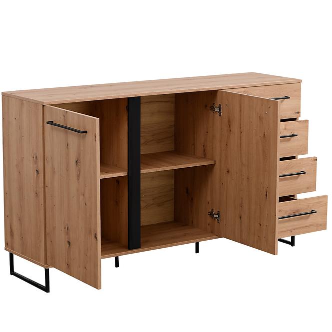 Komoda Sardinia Artisan/Čierna 11008230,9