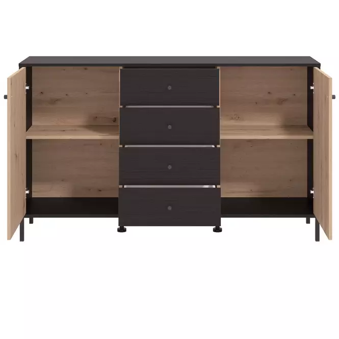 Komoda Correze Čierna/Artisan 11013540,5
