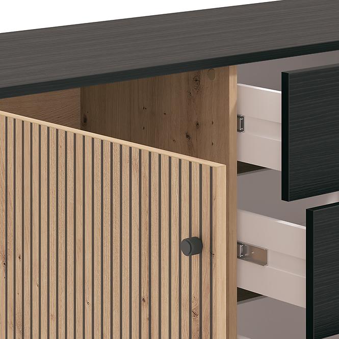 Komoda Correze Čierna/Artisan 11013540,6