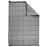 Kuchynská utierka BASIC CHECK 50x70 cm čierna