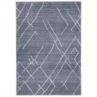Koberec Chenile Print Rug 0,8/1,5 RS2227PT-5 šedá