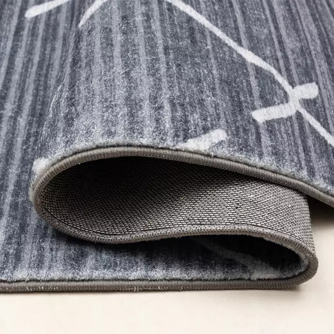 Koberec Chenile Print Rug 0,8/1,5 RS2227PT-5 šedá