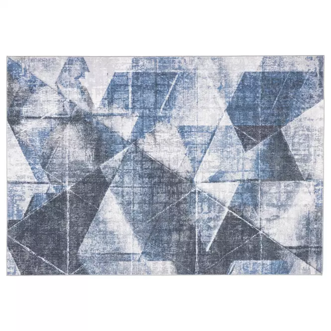 Koberec Chenile Print Rug 1,6/2,3 RS2447PT-1 modrá