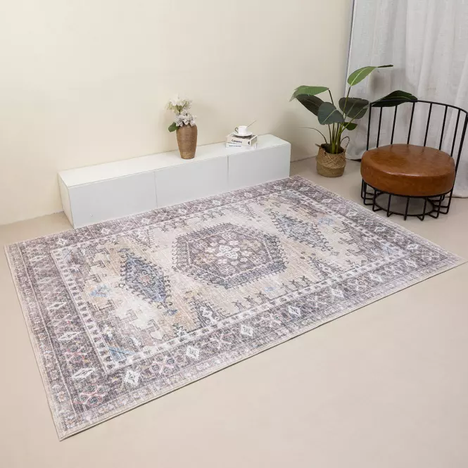 Koberec Chenile Print Rug 1,6/2,3 RS2507PT-10 béžová