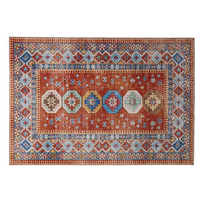 Koberec Chenile Print Rug 1,6/2,3 RS2549PT-3 červená