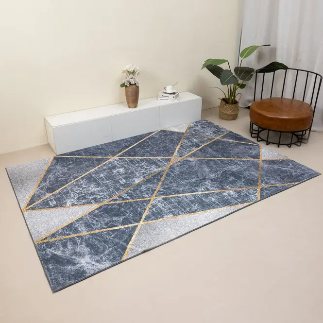 Koberec Chenile Print Rug 1,33/1,9 RS2320PT-4 šedá,4