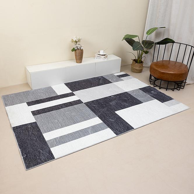 Koberec Chenile Print Rug 1,33/1,9 RS2270PT-1 šedá