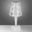 Stolná lampa CRISTAL DIAMOND LB1