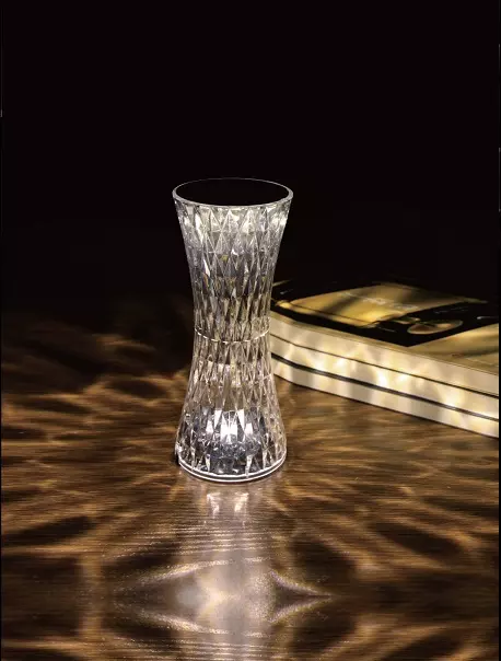 Stolná lampa CRISTAL VASO LB1,3