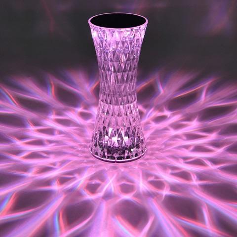 Stolná lampa CRISTAL VASO LB1
