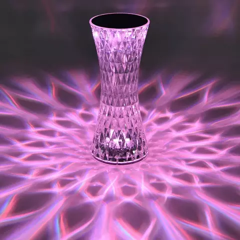 Stolná lampa CRISTAL VASO LB1,6