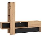 TV stolík Orense Artisan/Čierna 11008243