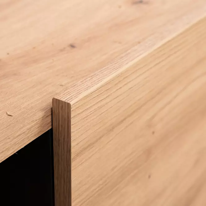 TV stolík Orense Artisan/Čierna 11008243