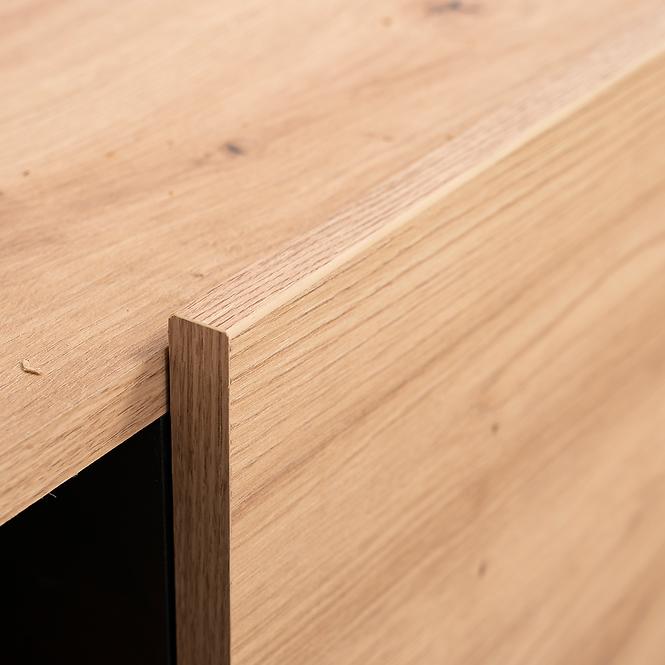 TV stolík Orense Artisan/Čierna 11008243