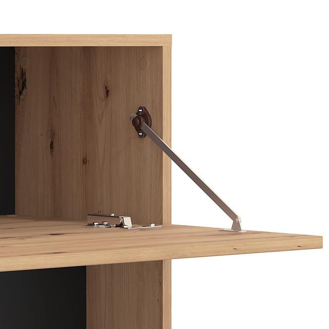 TV stolík Orense Artisan/Čierna 11008243