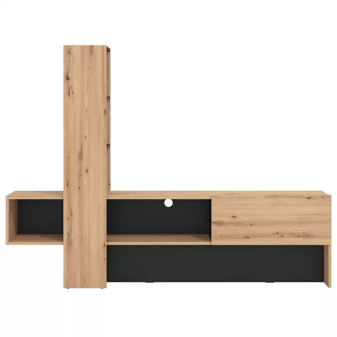 TV stolík Orense Artisan/Čierna 11008243