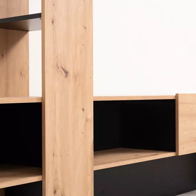 TV stolík Orense Artisan/Čierna 11008243