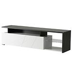 TV stolík Arctic Biela/Čierna 11008822