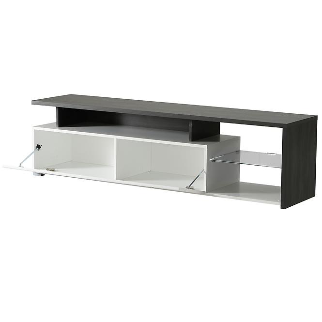 TV stolík Arctic Biela/Čierna 11008822