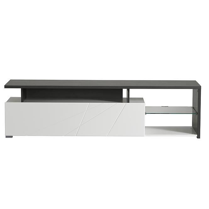 TV stolík Arctic Biela/Čierna 11008822
