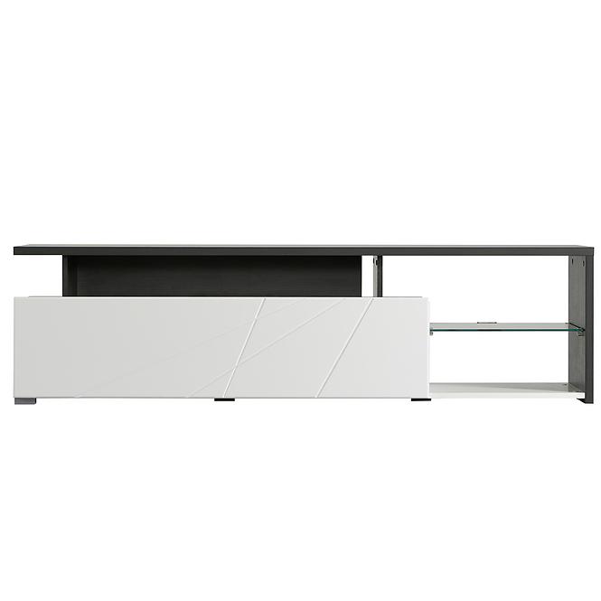 TV stolík Arctic Biela/Čierna 11008822