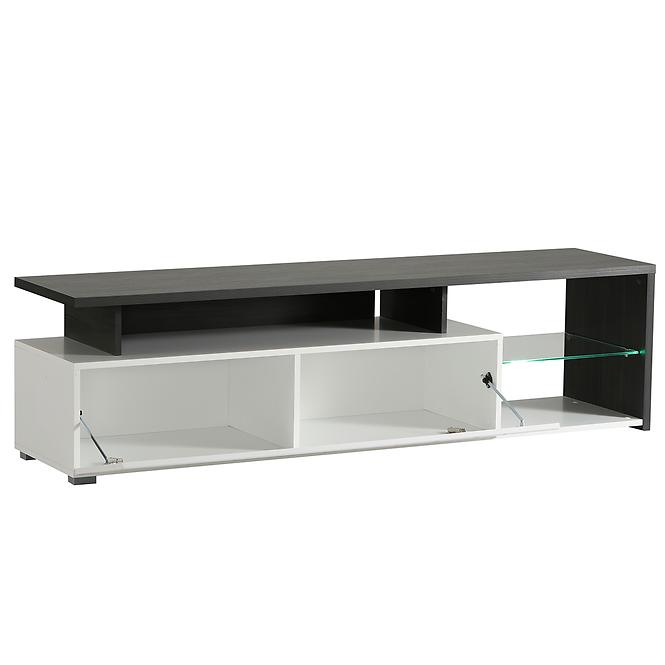 TV stolík Arctic Biela/Čierna 11008822